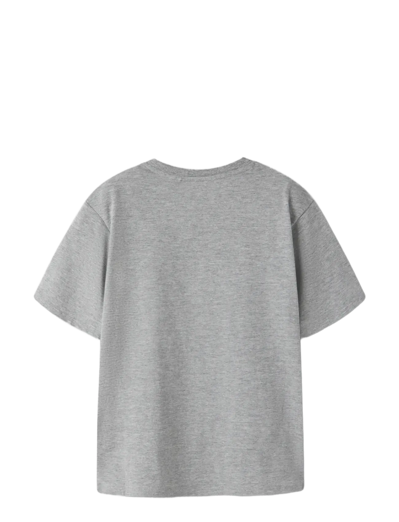 name it - NKMVIMO SS NREG TOP NOOS - lühikeste varrukatega t-särgid - grey melange - 1