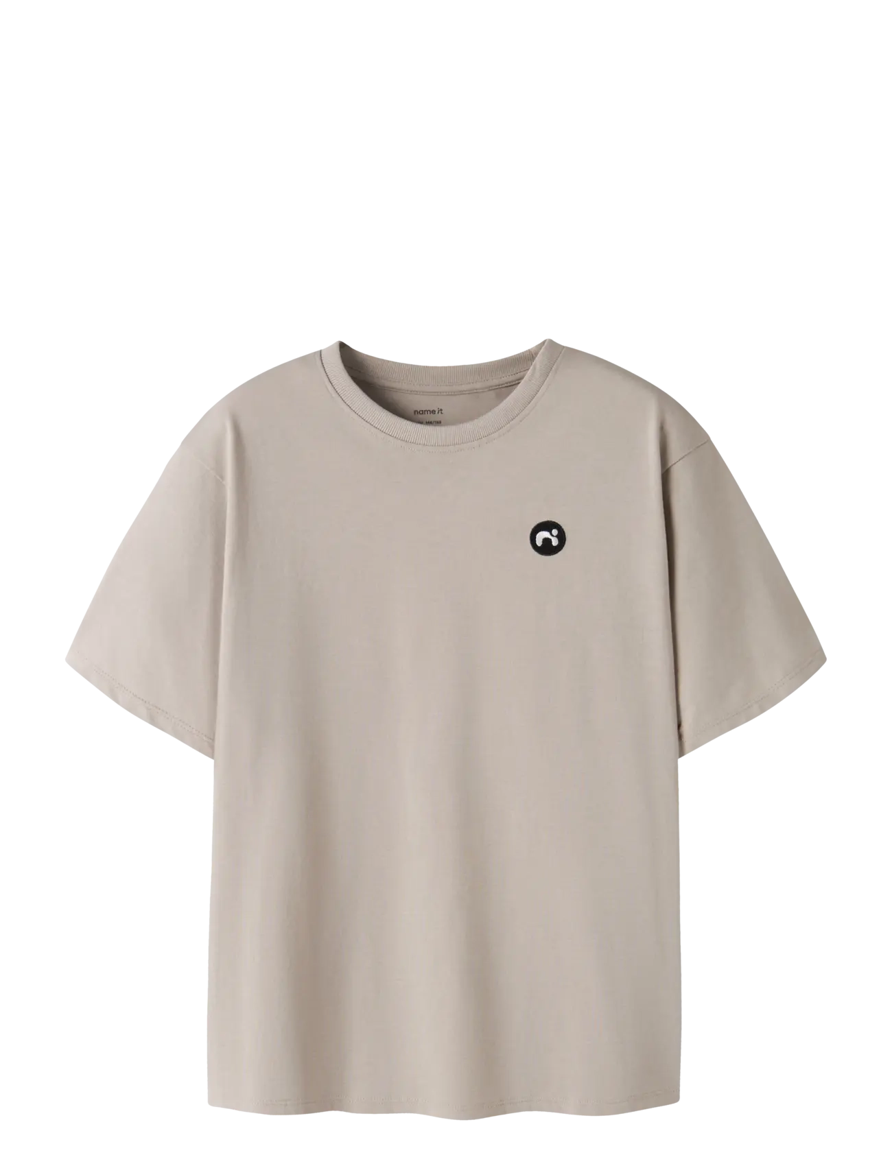 name it NKMVIMO SS NREG TOP NOOS - Topit ja T-paidat - PURE CASHMERE / beige