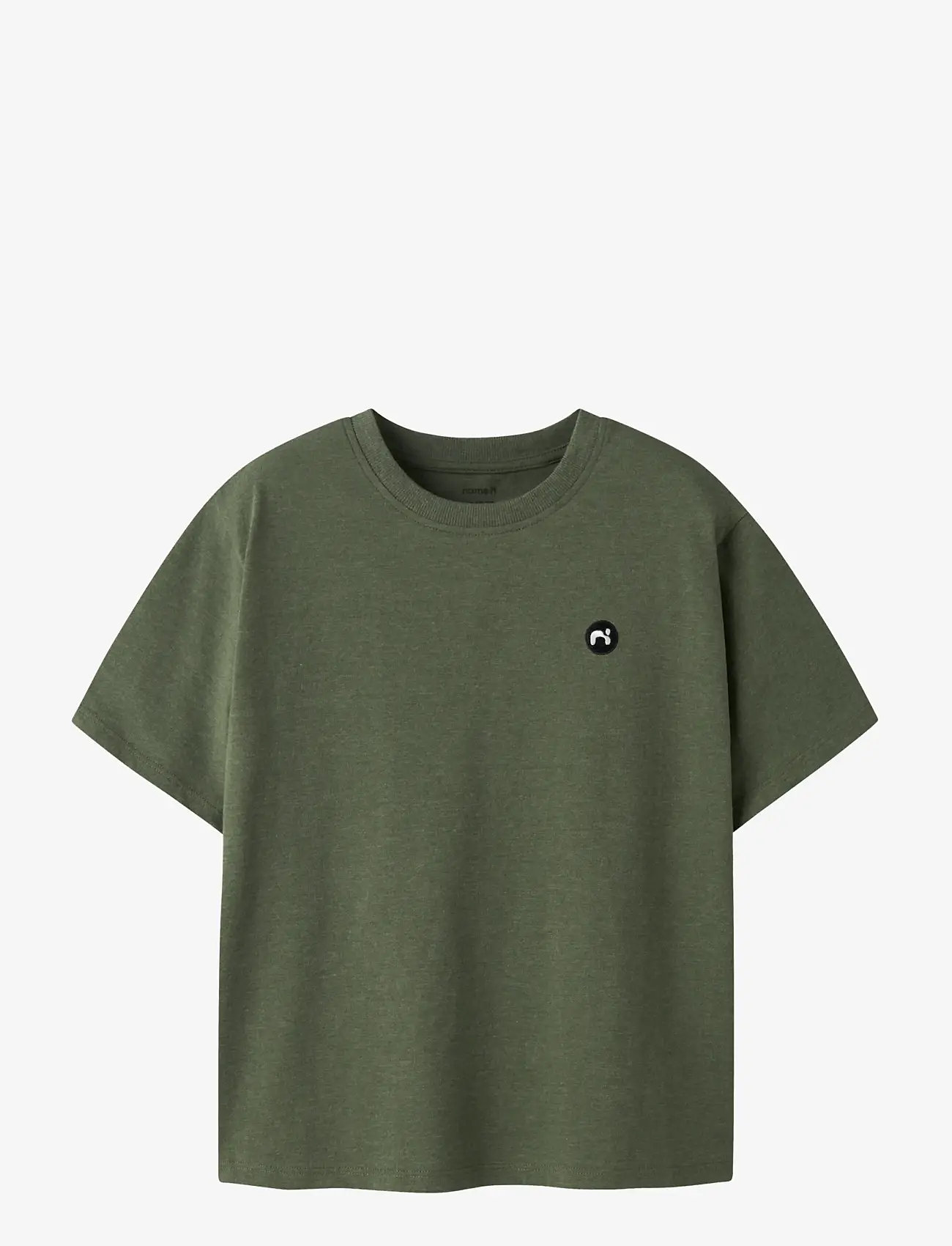 name it - NKMVIMO SS NREG TOP NOOS - kortärmade t-shirts - rifle green - 0