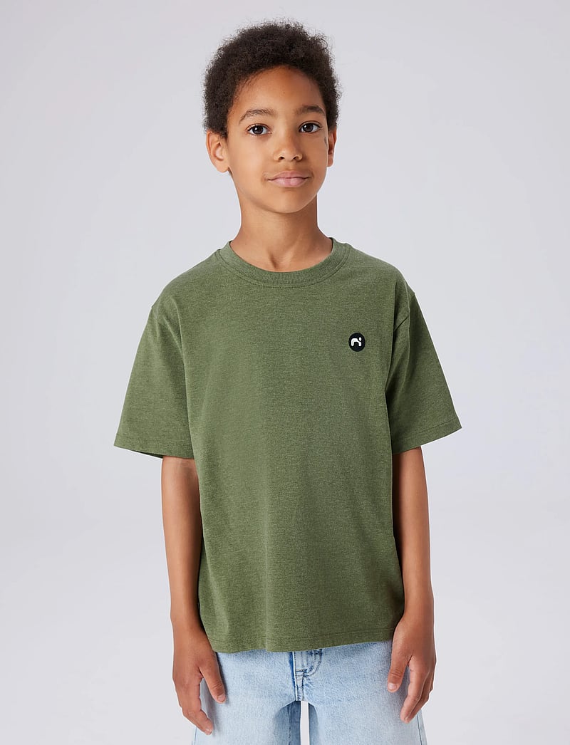 name it - NKMVIMO SS NREG TOP NOOS - kortärmade t-shirts - rifle green - 3