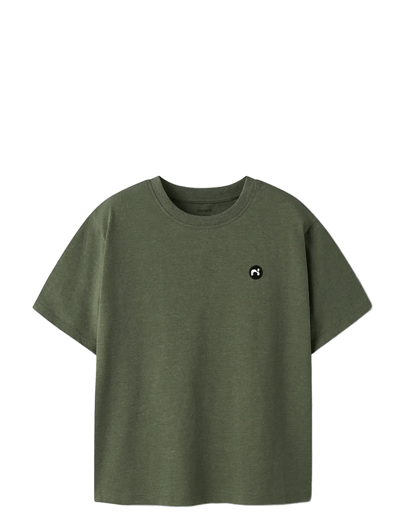 name it - NKMVIMO SS NREG TOP NOOS - kortärmade t-shirts - rifle green - 2