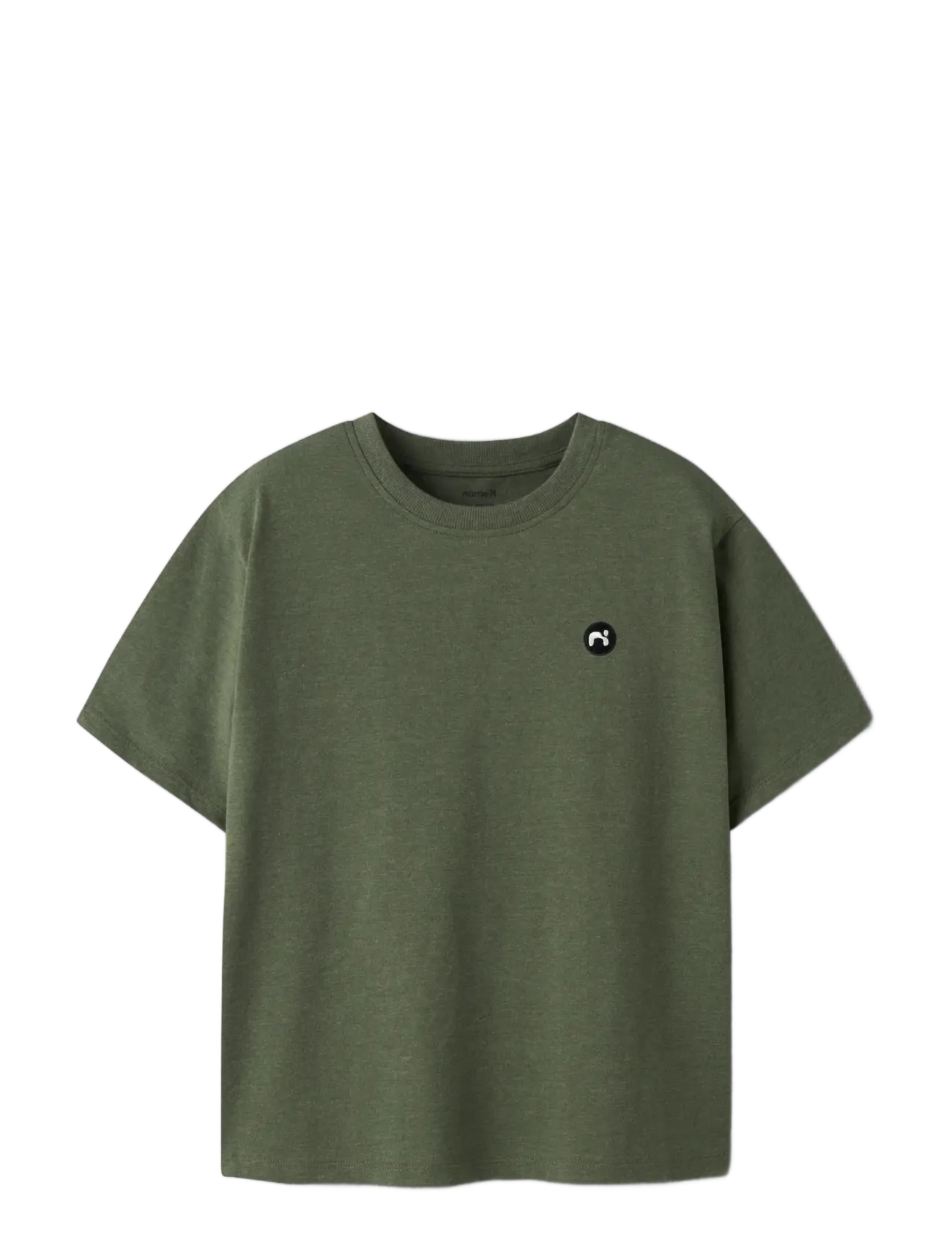 name it - NKMVIMO SS NREG TOP NOOS - kurzärmelige - rifle green - 2