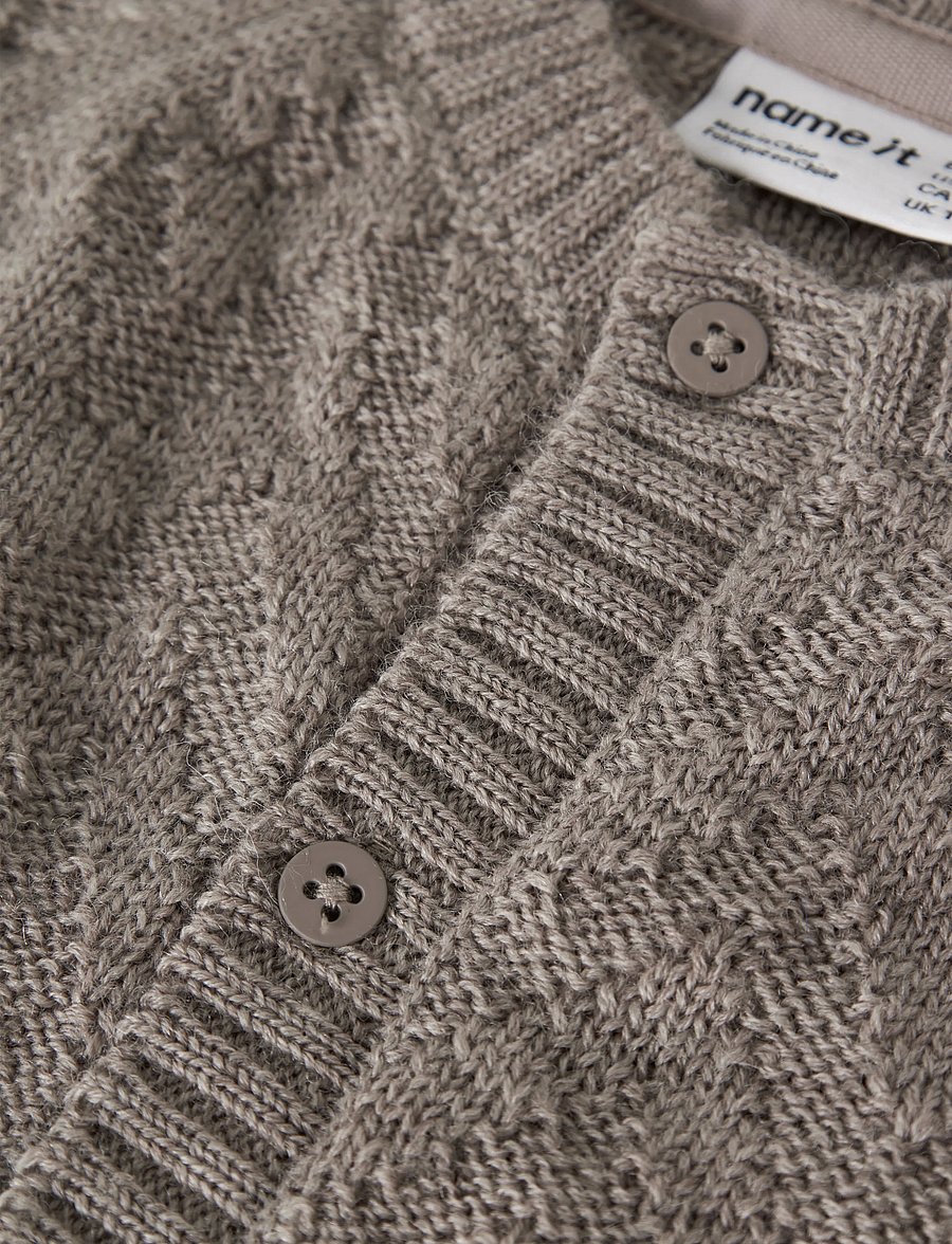 name it - NMNWRUNI LS KNIT CARD - koftor - satellite - 4