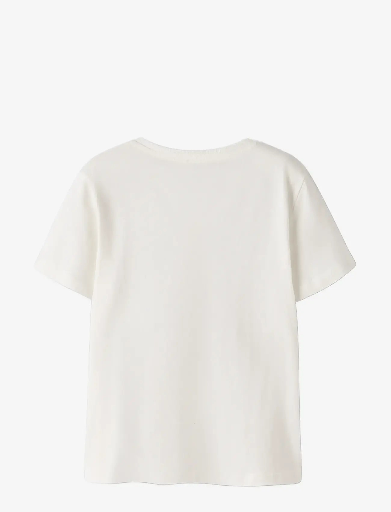 name it - NKMFINLEY SS TOP PS - kurzärmelige - cloud dancer - 1