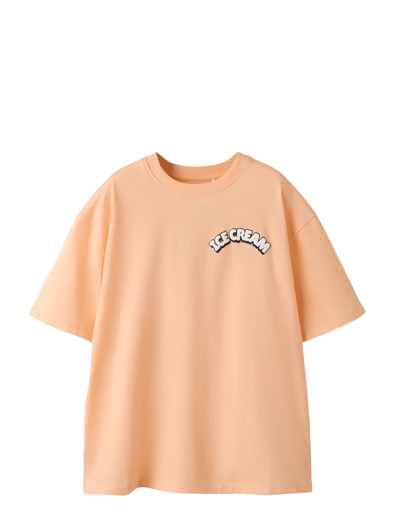 name it NKMFOXE SS RLX TOP PS - Kläder - PEACH FUZZ / coral