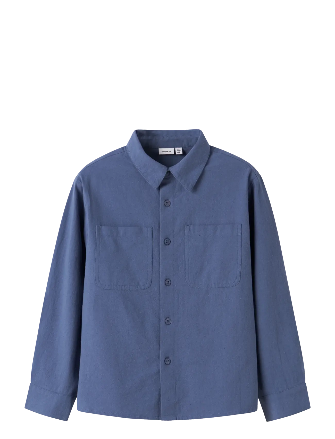 name it NKMDERIK LS OVERSHIRT - Overshirts - VINTAGE INDIGO / blue