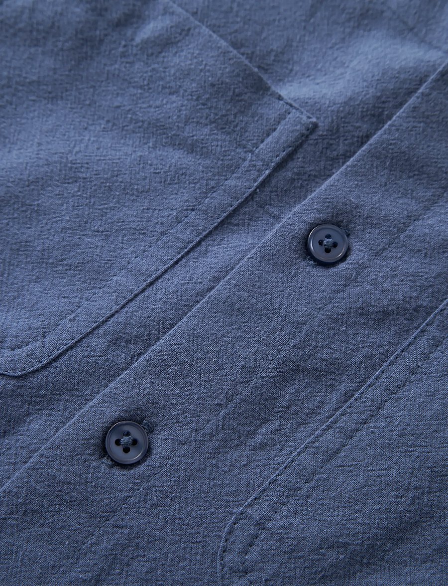 name it - NKMDERIK LS OVERSHIRT - pikkade varrukatega särgid - vintage indigo - 3