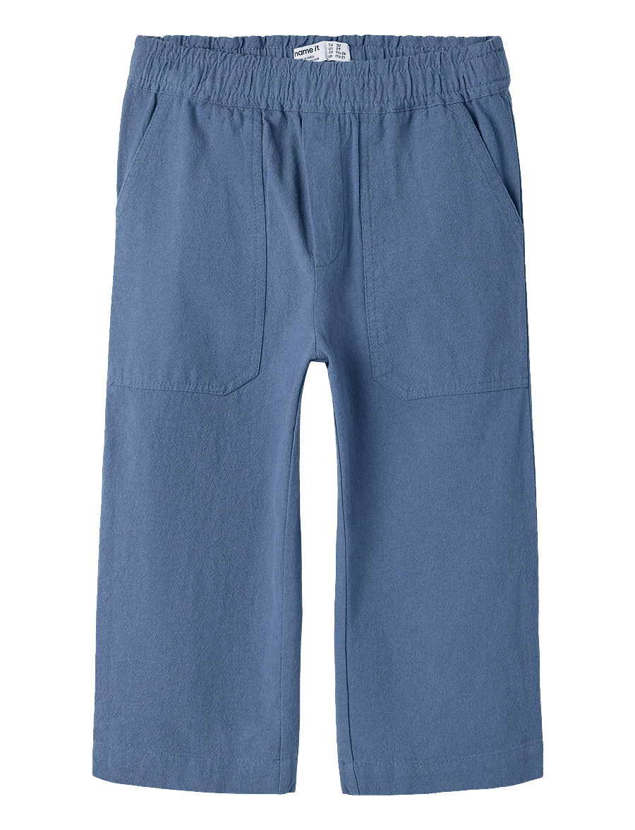 name it - NMMDERIK NREG PANT - housut - vintage indigo - 0