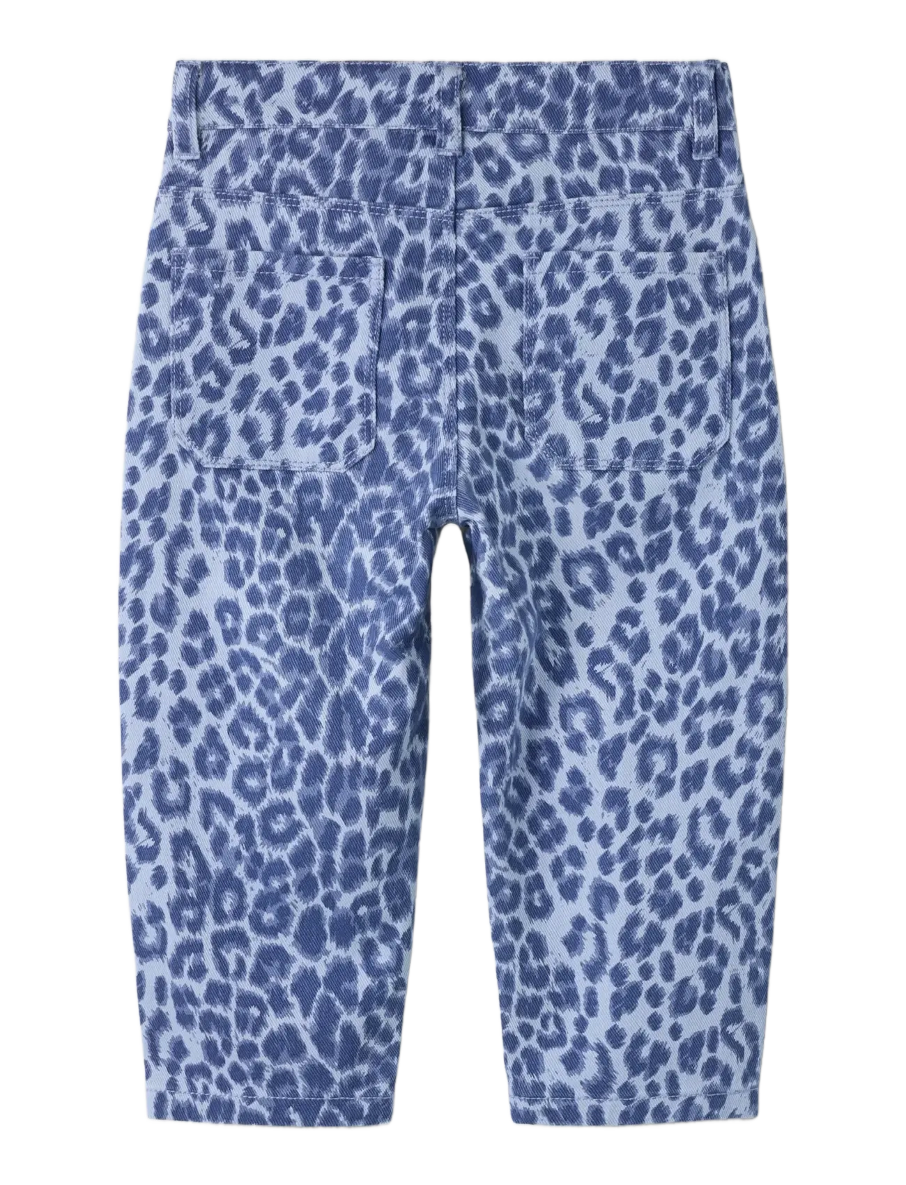name it - NMFBELLA MOM LEO TWILL PANT 4002-TD F - loose jeans - purple impression - 1
