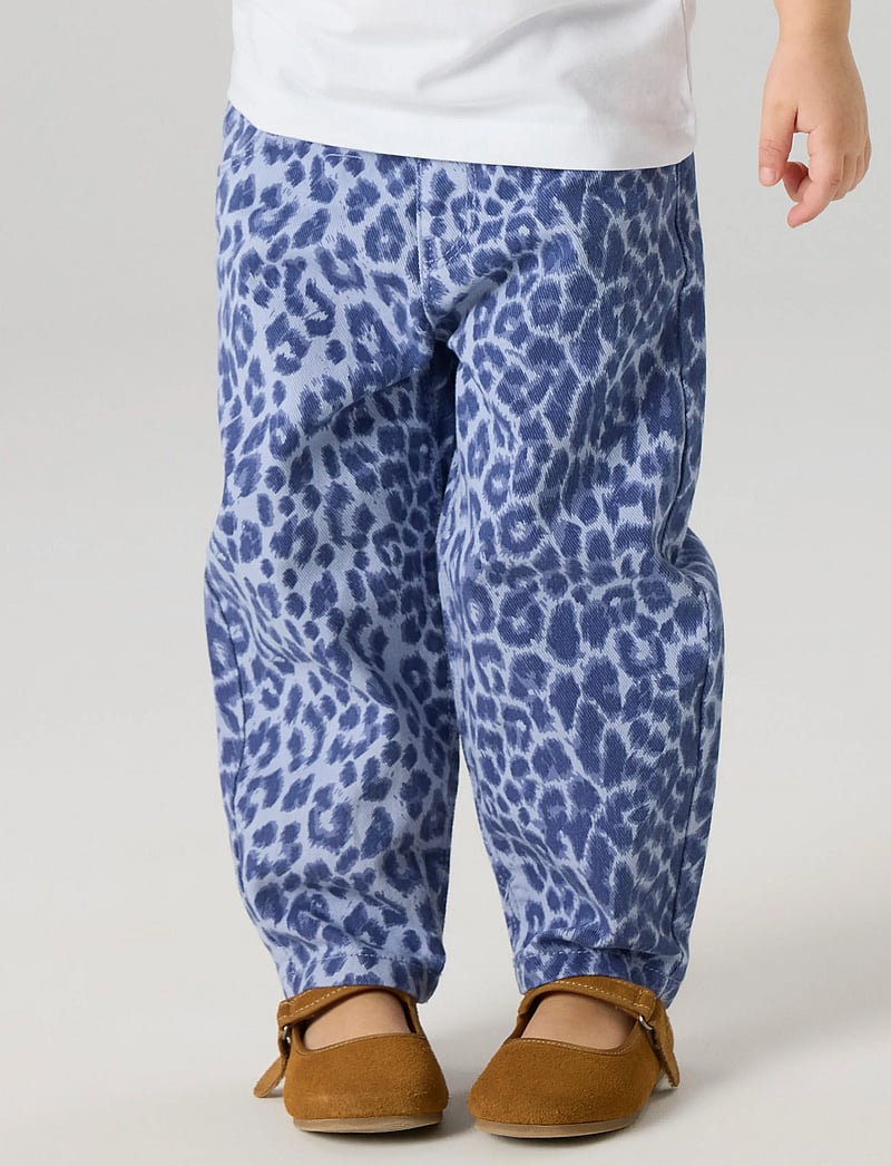 name it - NMFBELLA MOM LEO TWILL PANT 4002-TD F - loose jeans - purple impression - 3