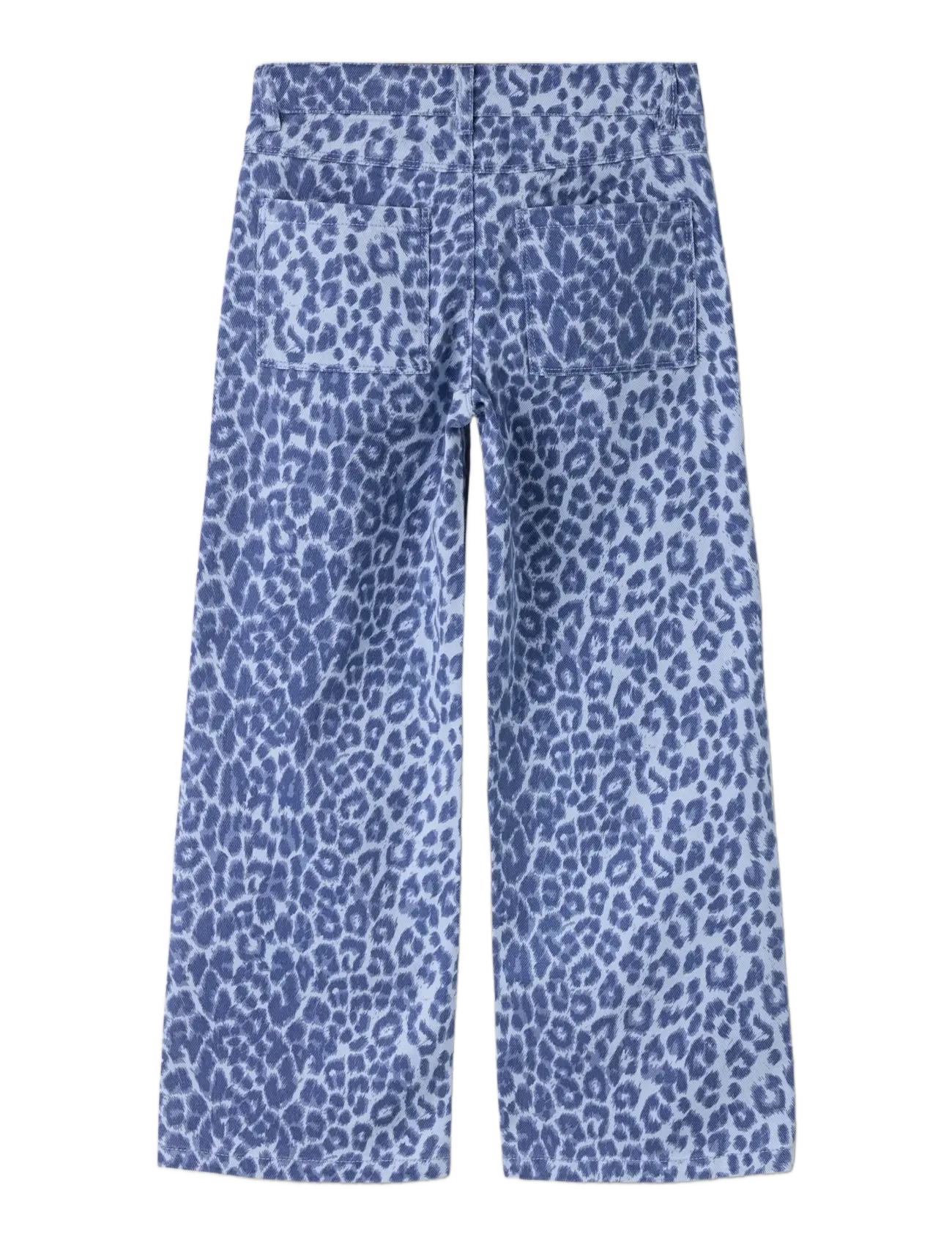 name it - NKFROSE WIDE LEO TWILL PANTS 4002-TD F - laia säärega teksad - purple impression - 1