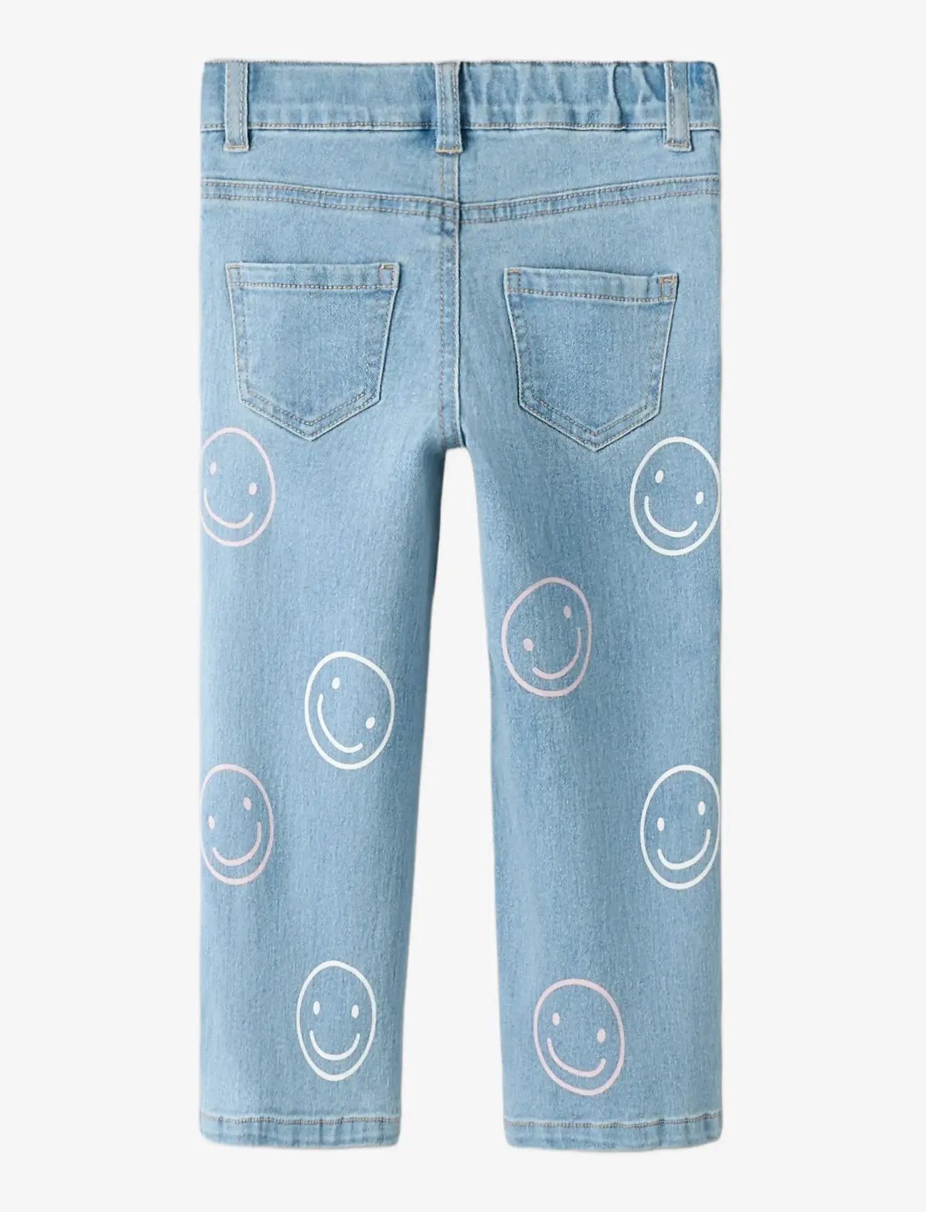 name it - NMFROSE WIDE JEANS 5524-YA O - hosen mit weitem bein - light blue denim - 1