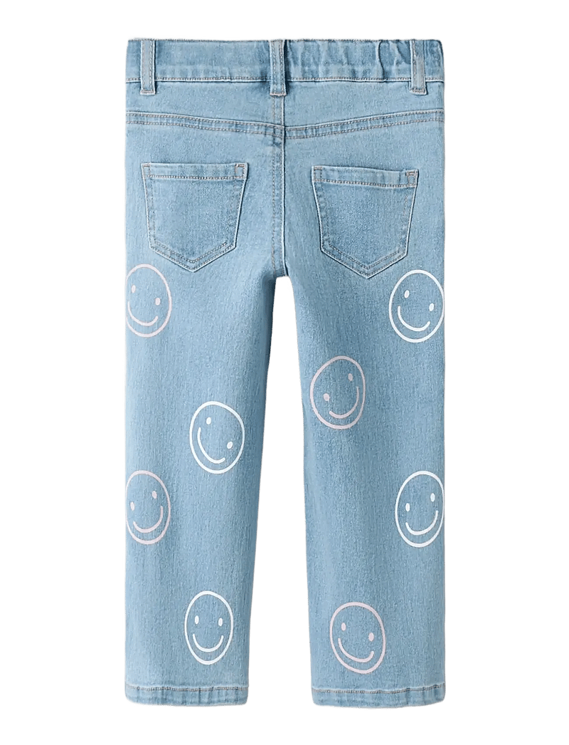 name it - NMFROSE WIDE JEANS 5524-YA O - hosen mit weitem bein - light blue denim - 1