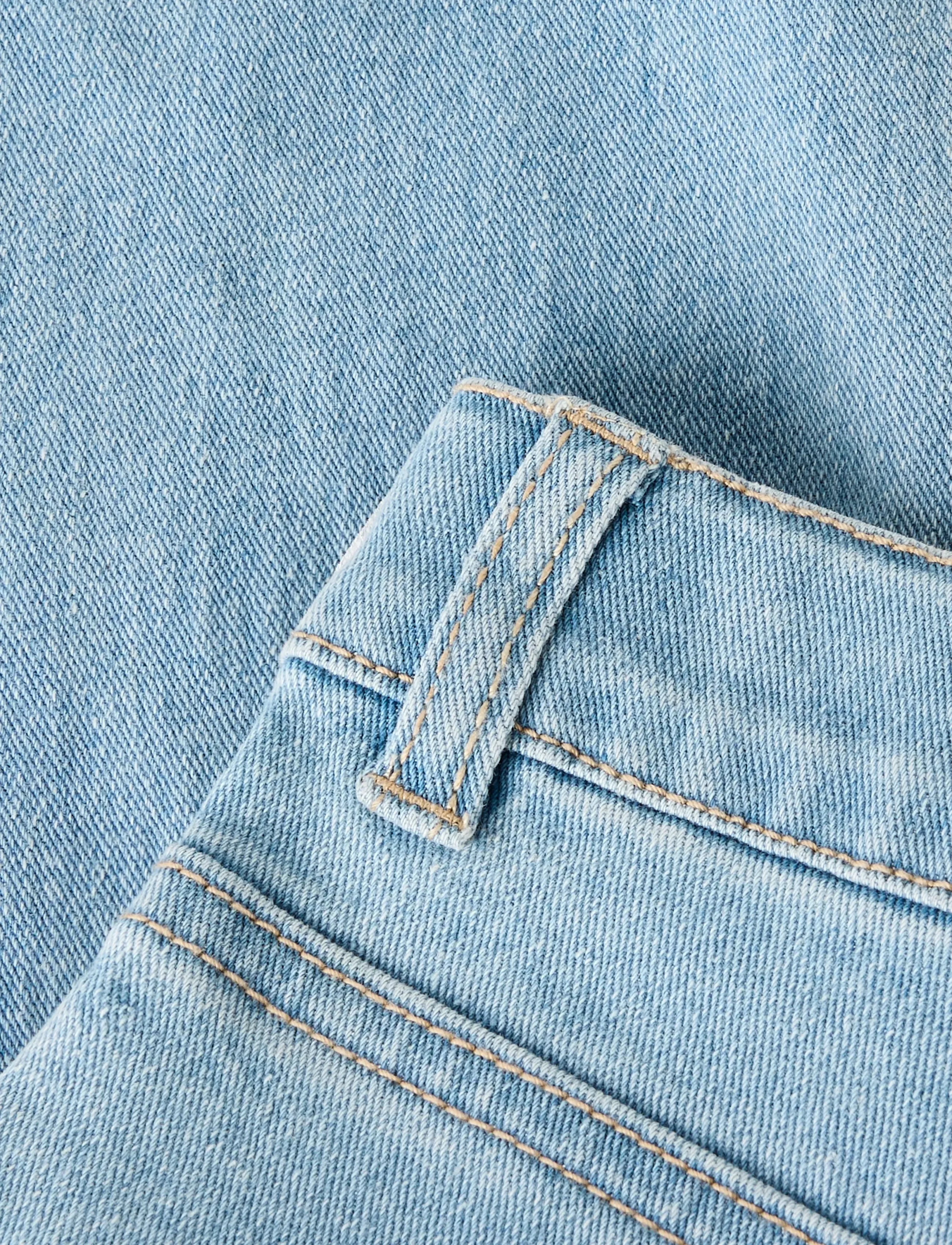 name it - NMFROSE WIDE JEANS 5524-YA O - vida jeans - light blue denim - 4