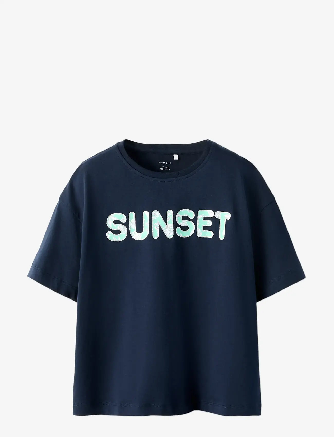 name it - NKFVONAYA SS RLX TOP NOOS - kurzärmelige - dark sapphire - 2