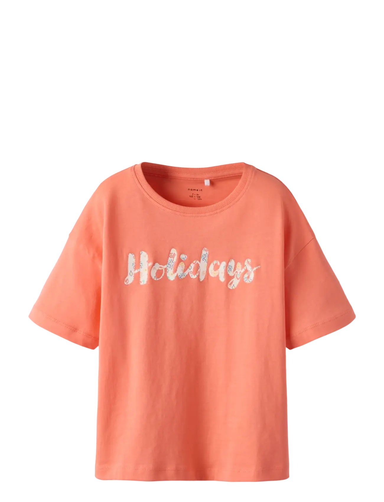 name it NKFVONAYA SS RLX TOP NOOS - Tilbud - FUSION CORAL / coral