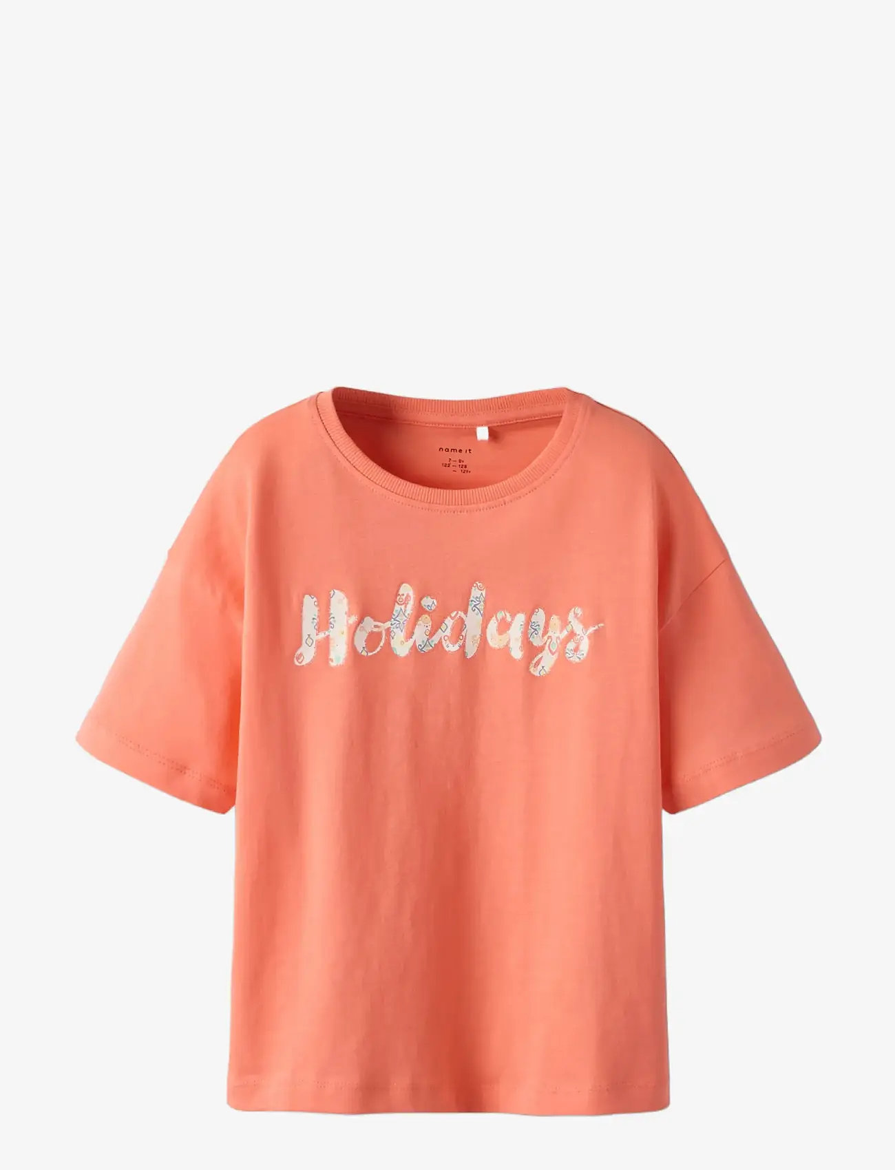 name it - NKFVONAYA SS RLX TOP NOOS - kortærmede t-shirts - fusion coral - 2