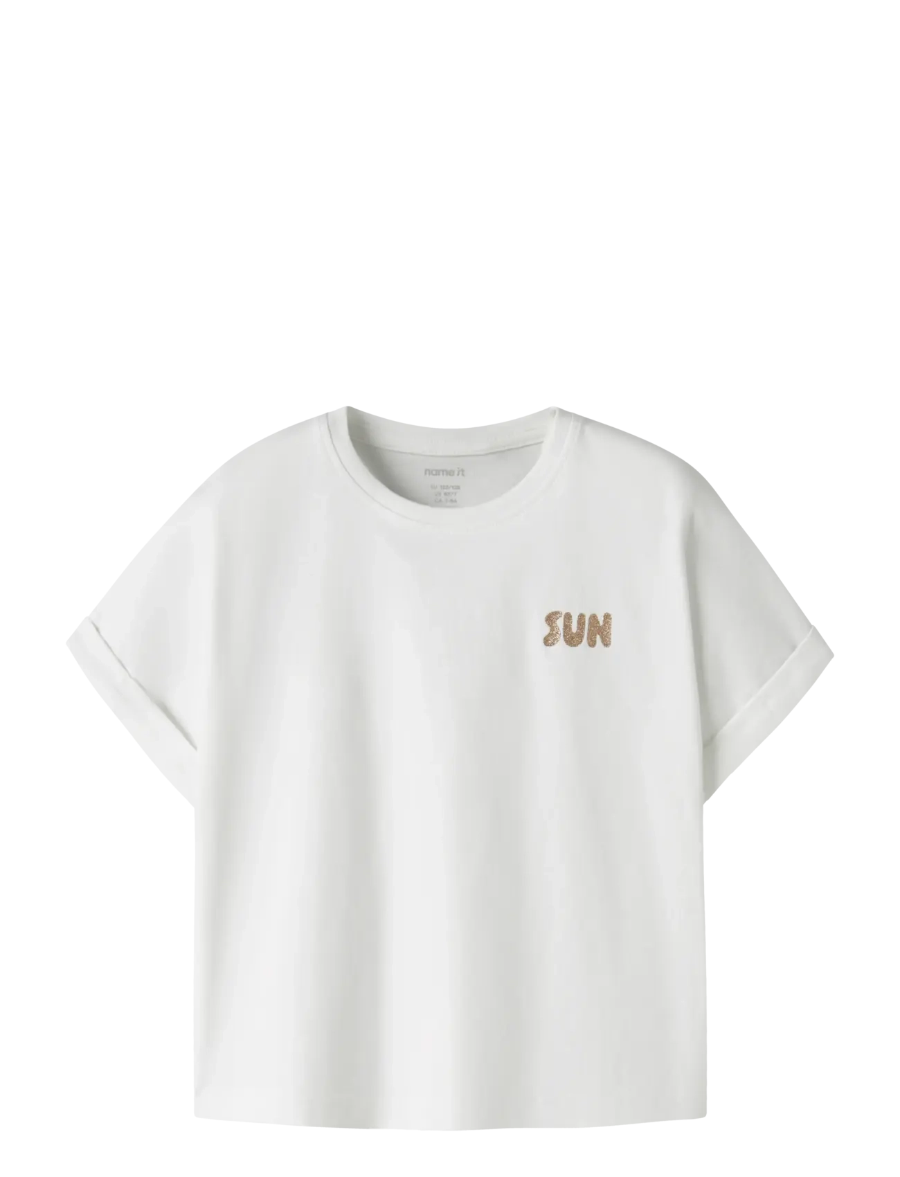 name it NKFVILLE SS LOOSE TOP - Super Deals heute - BRIGHT WHITE / white