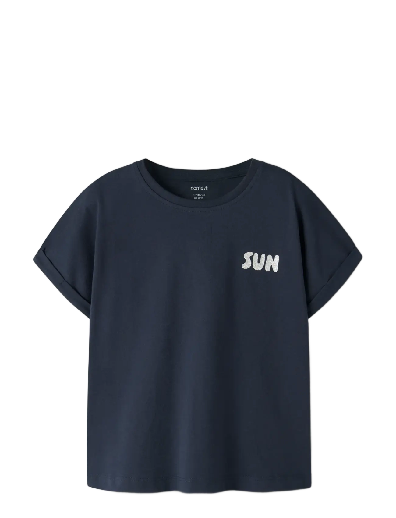 name it - NKFVILLE SS LOOSE TOP - short-sleeved t-shirts - dark sapphire - 2