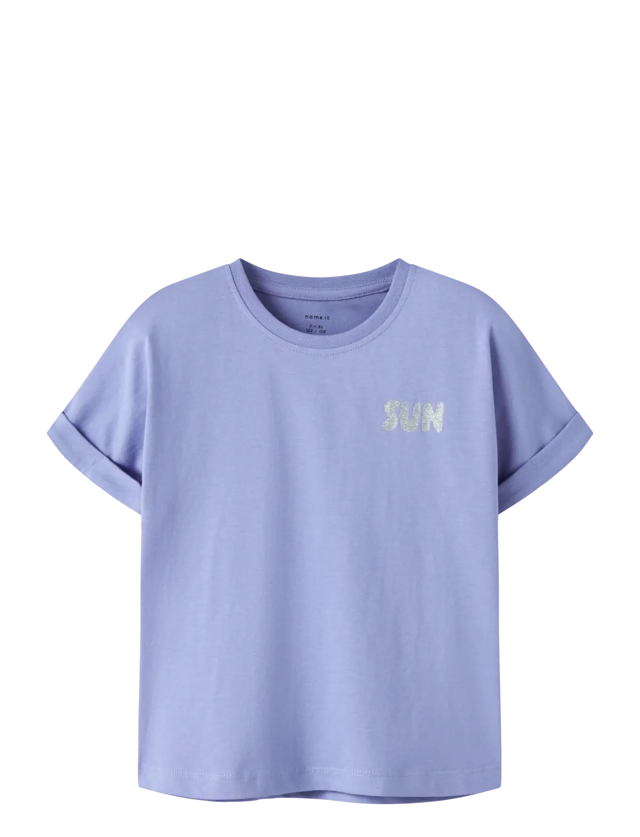 name it NKFVILLE SS LOOSE TOP - Riided - PURPLE IMPRESSION / purple