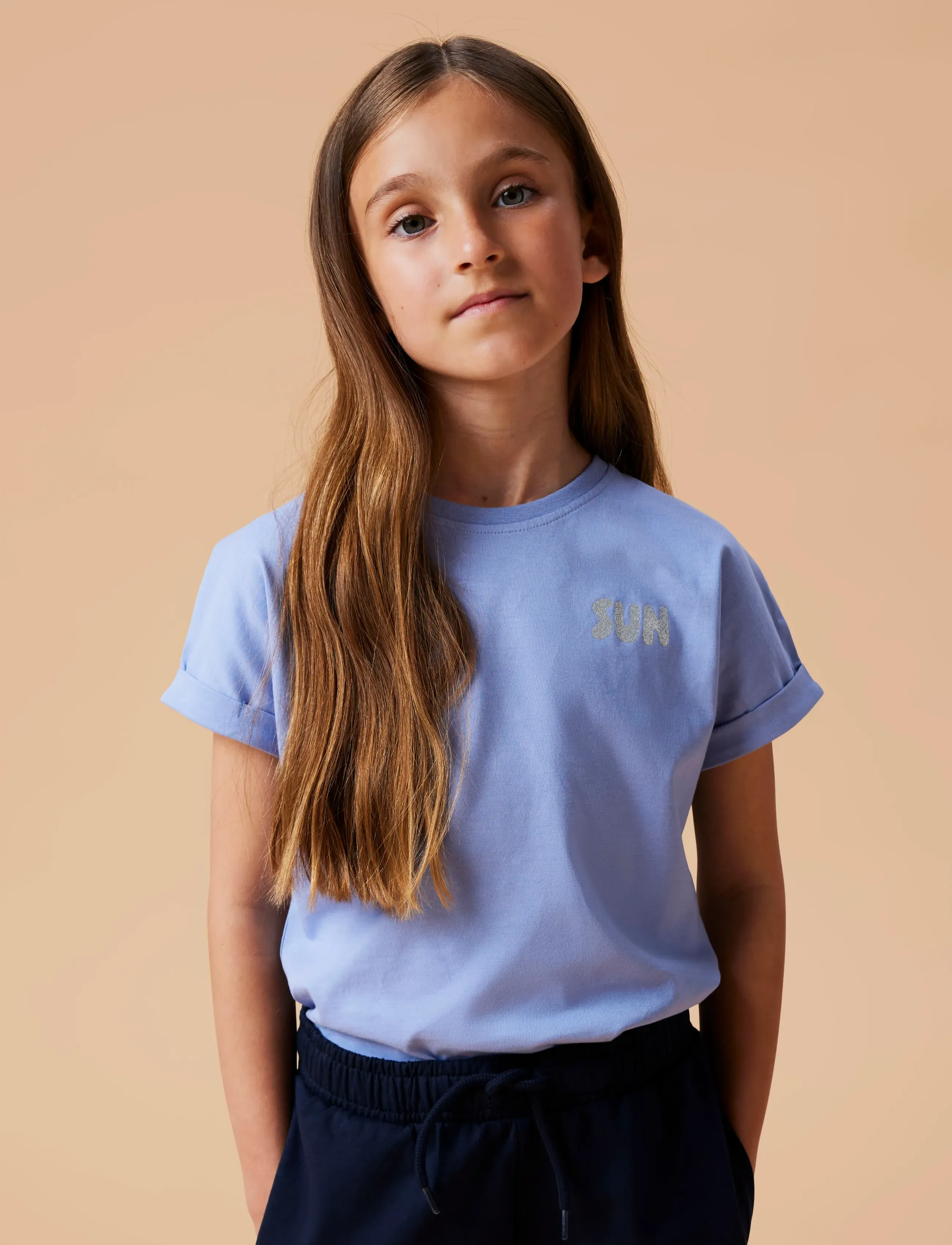 name it - NKFVILLE SS LOOSE TOP - kurzärmelige - purple impression - 4