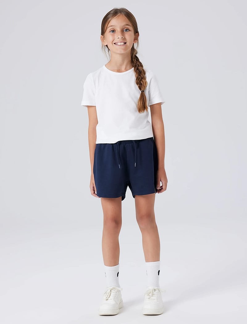 name it - NKFBRALLY SWEAT SHORTS UNB NOOS - sweatshorts - dark sapphire - 3