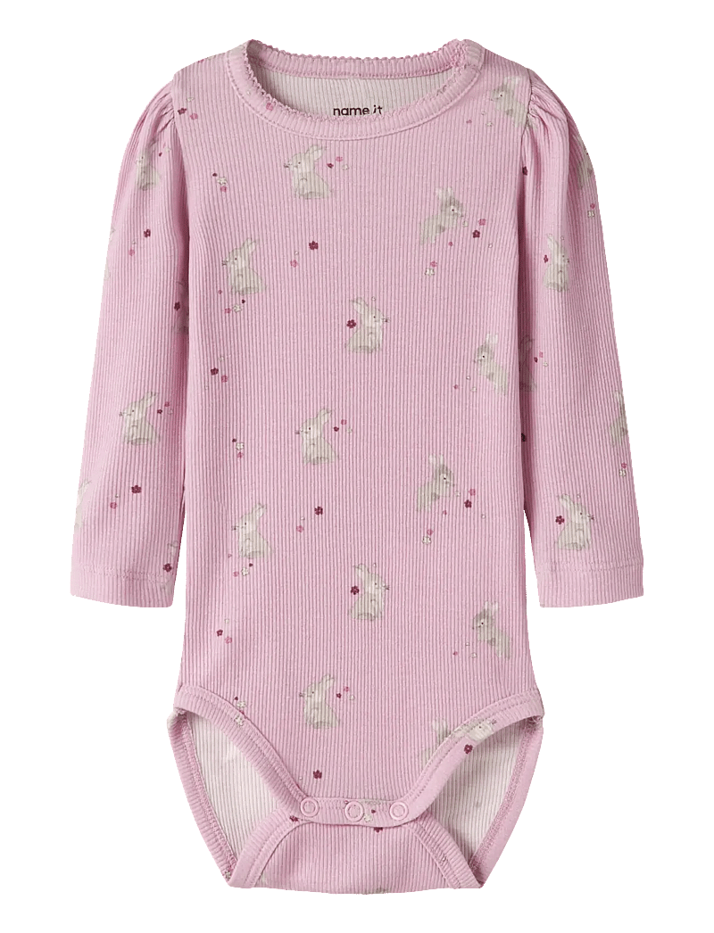 name it - NBFDIAKAB LS BODY - langärmelige bodys - fragrant lilac - 1