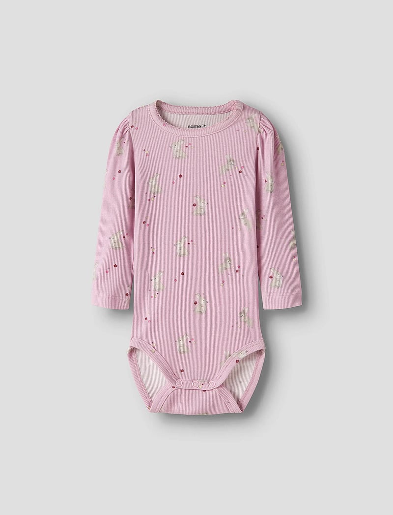 name it - NBFDIAKAB LS BODY - langärmelige bodys - fragrant lilac - 0