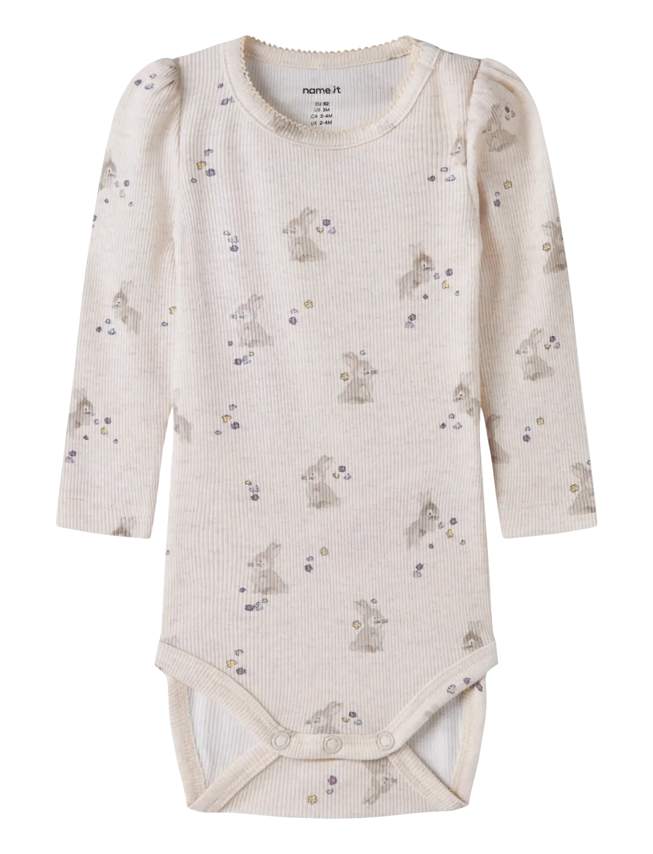 name it NBFDIAKAB LS BODY - Bodysuits - PEYOTE MELANGE / beige