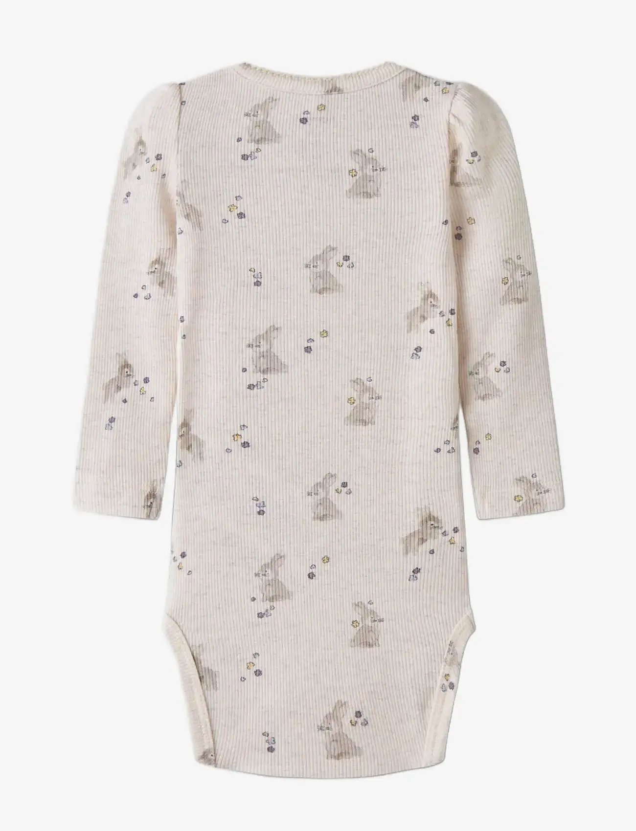name it - NBFDIAKAB LS BODY - langærmede bodyer - peyote melange - 1