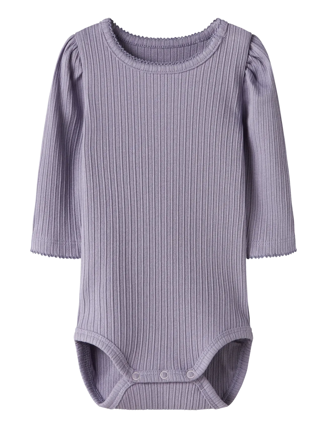 name it NBFDEMI LS BODY - Långärmade bodysuits - LAVENDER GRAY / purple
