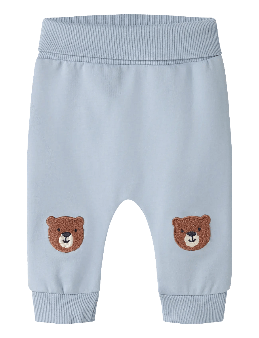 name it - NBMDADDEL SWEAT PANT UNB - blue fog - 0