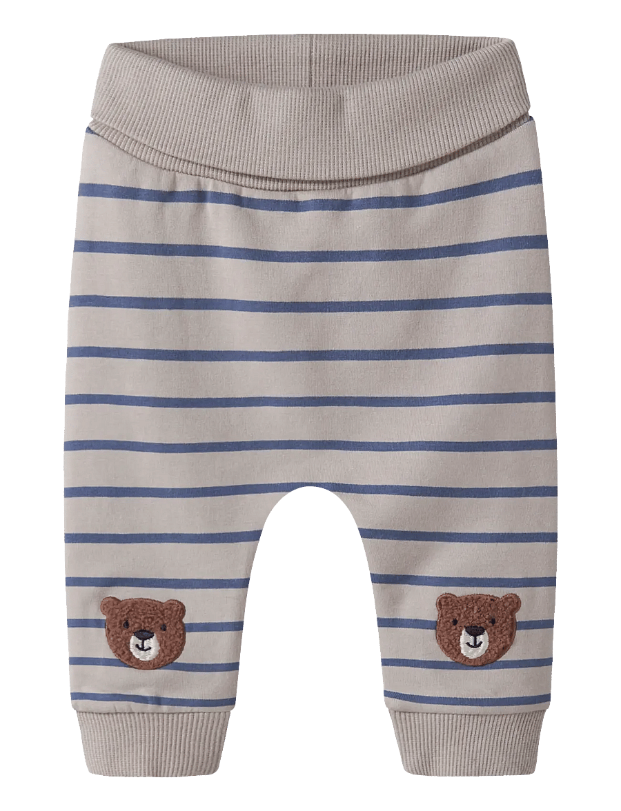name it - NBMDADDEL SWEAT PANT UNB - chateau gray - 0