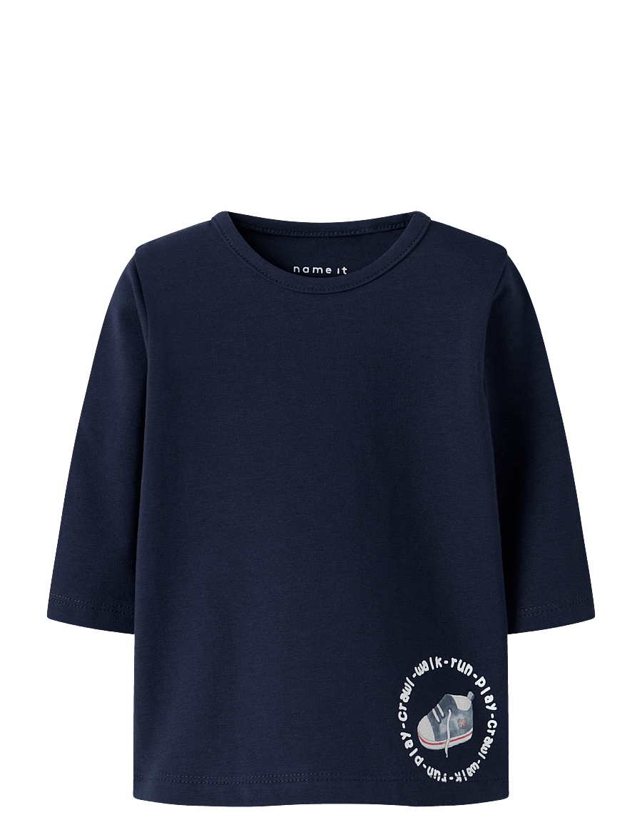 name it - NBMDOWN LS TOP BOX - navy blazer - 0