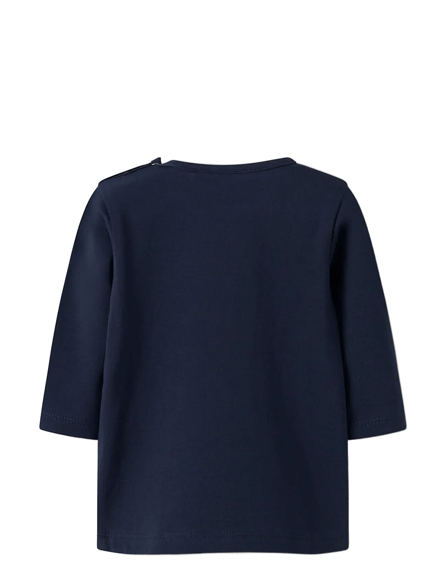 name it - NBMDOWN LS TOP BOX - navy blazer - 1