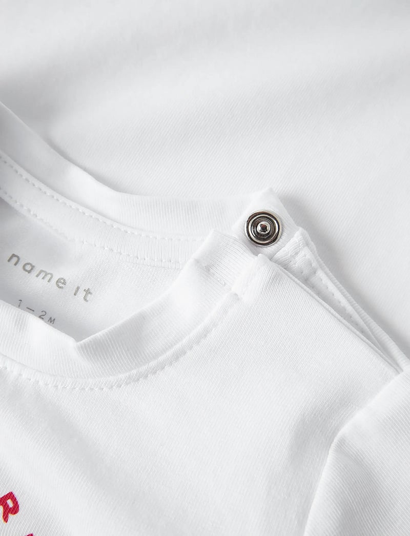 name it - NBMDOOR LS BODY BOX - langärmelig - bright white - 3