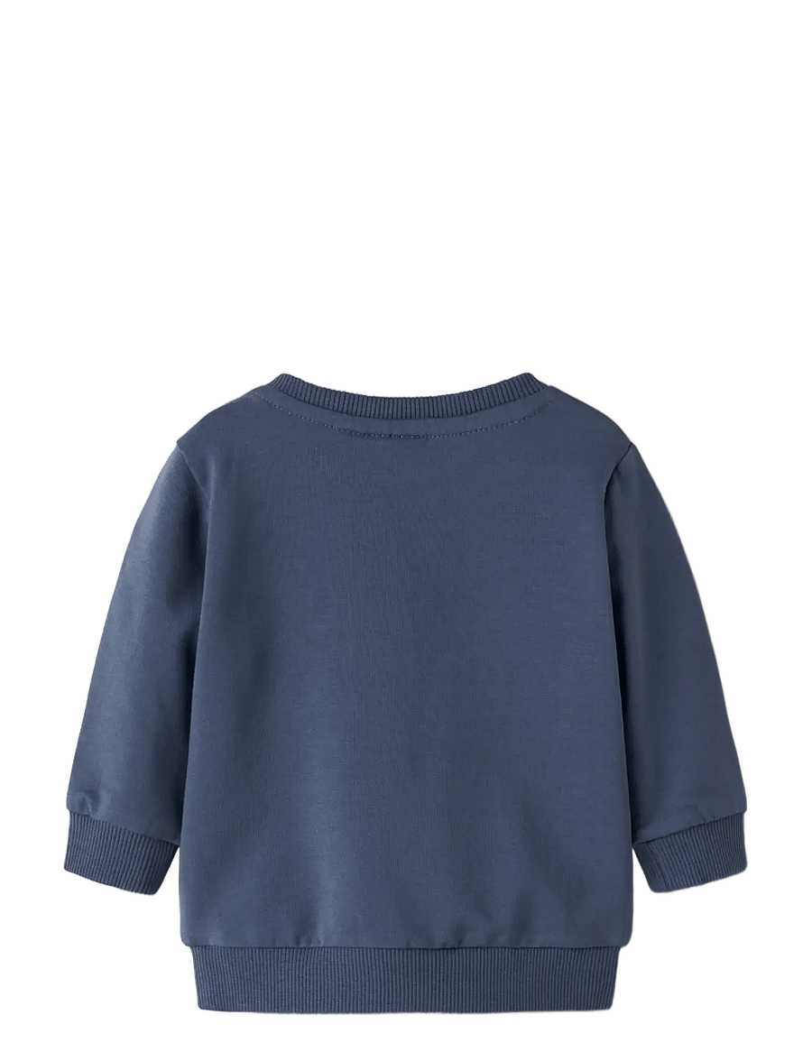 name it - NBMDETROIT LS SWEAT BOX UNB - joggingpeysur - vintage indigo - 2