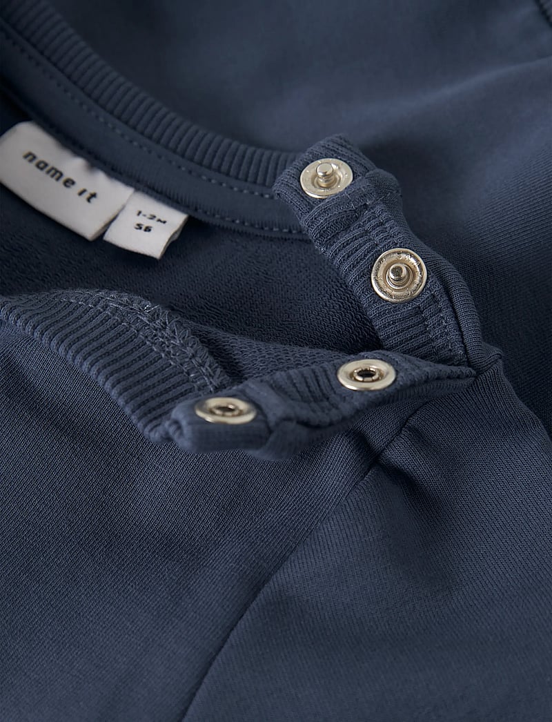 name it - NBMDETROIT LS SWEAT BOX UNB - sweatshirts - vintage indigo - 3