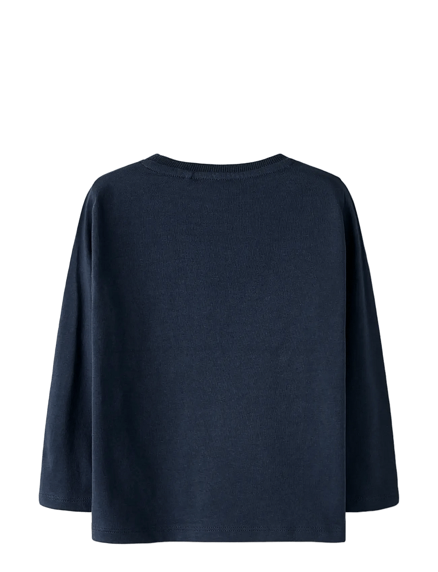 name it - NMMVASP PAW LS TOP CPLG - langärmelig - navy blazer - 2