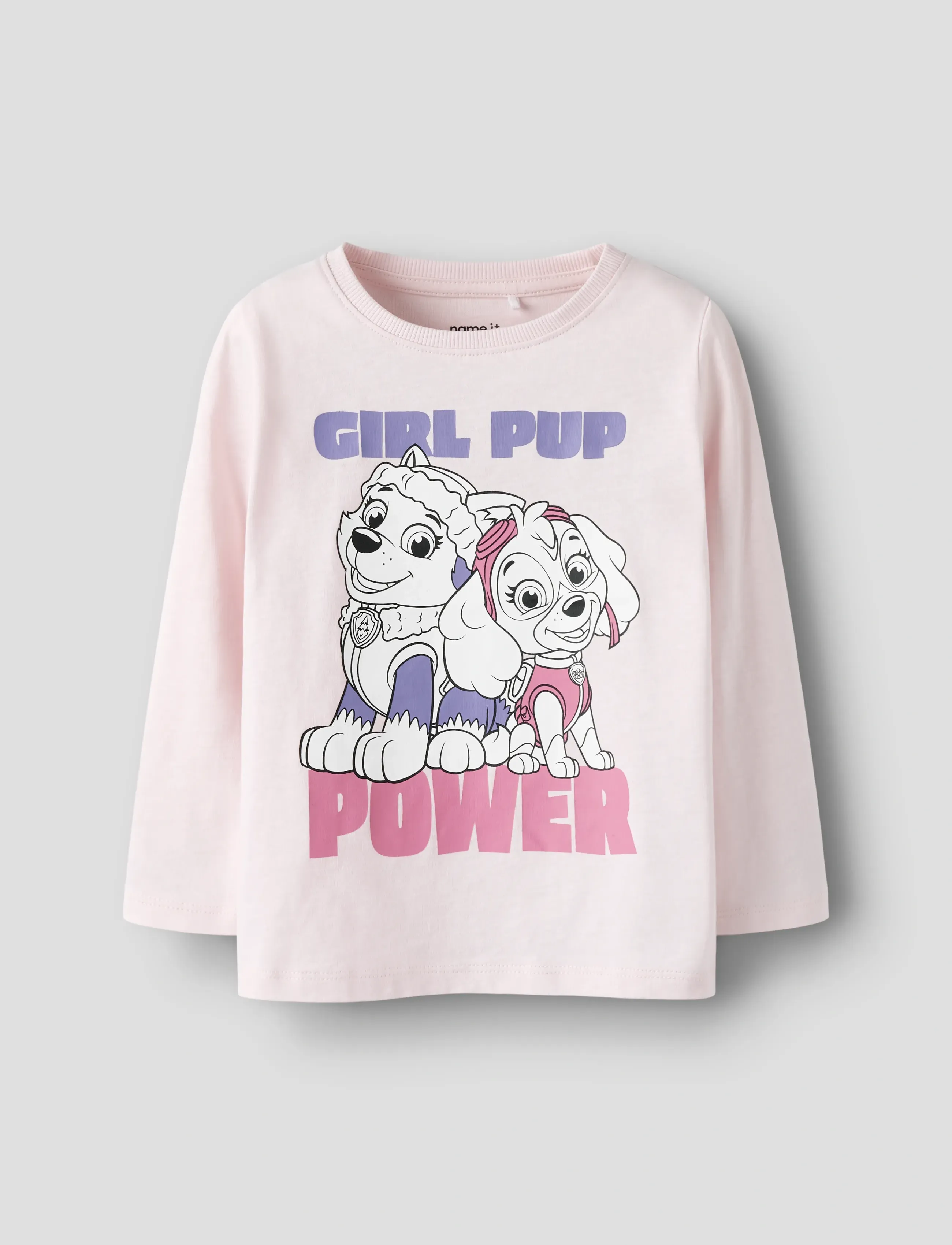name it NMFVANA PAW LS TOP CPLG - Oberteile - BALLERINA / pink/rose