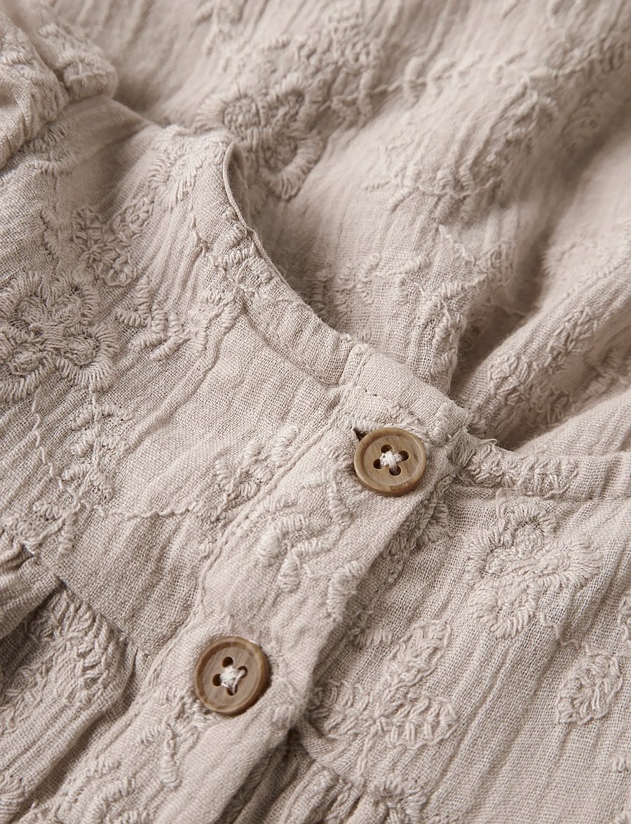name it - NBFDATINES SPENCER - robes pour bébés sans manches - chateau gray - 2