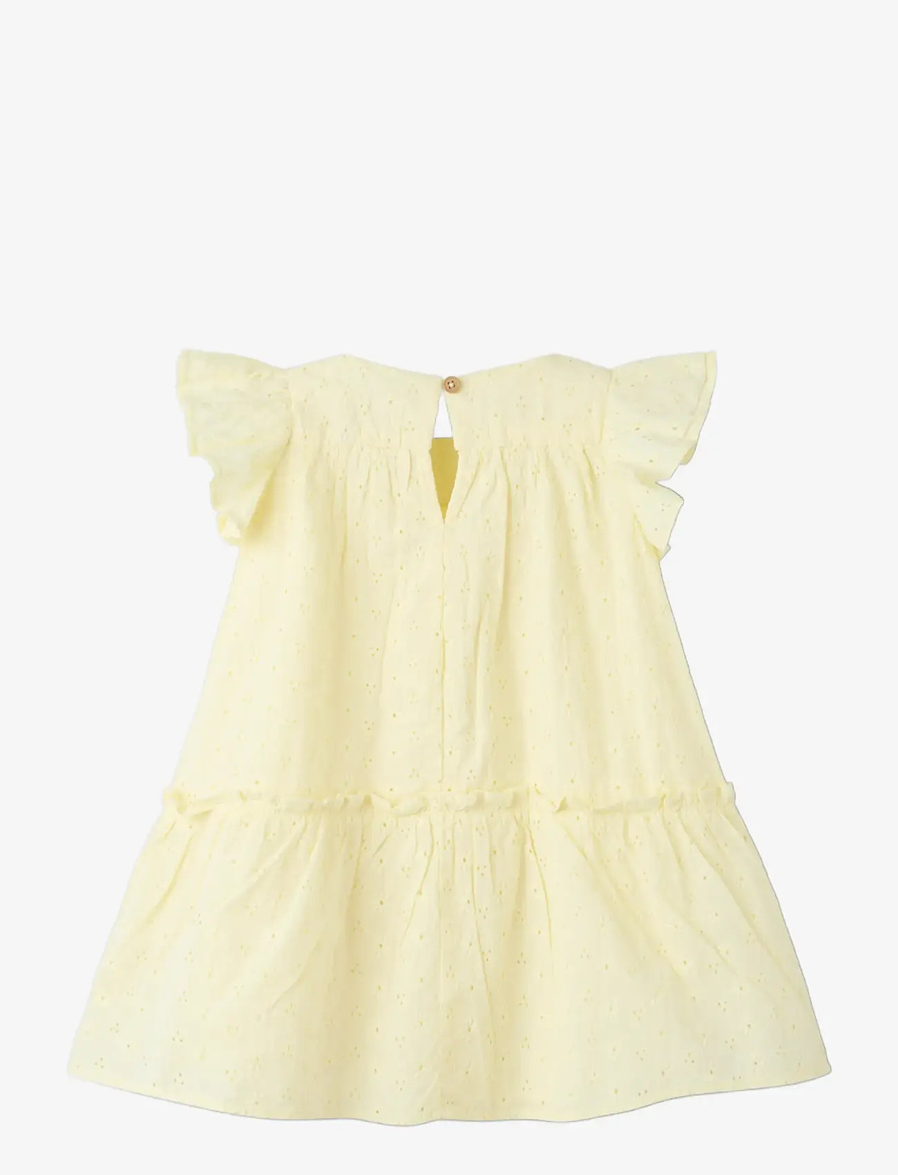 name it - NMFDETINES SS DRESS - short-sleeved baby dresses - pear sorbet - 1