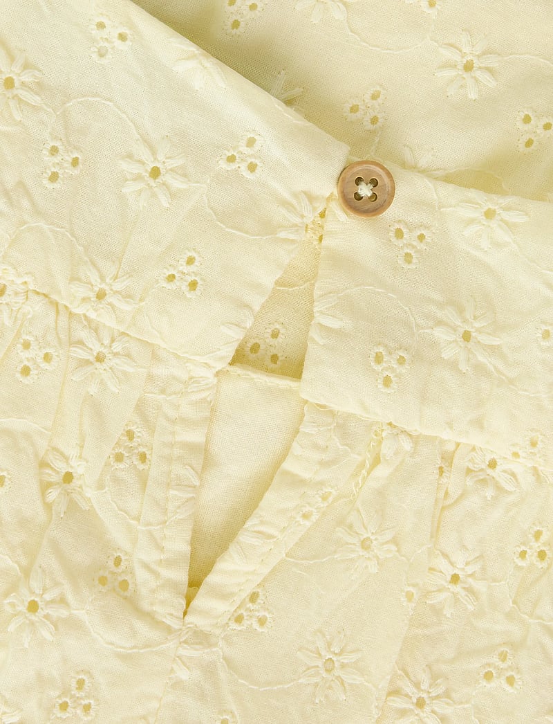 name it - NMFDETINES SS DRESS - kurzärmelige babykleider - pear sorbet - 3