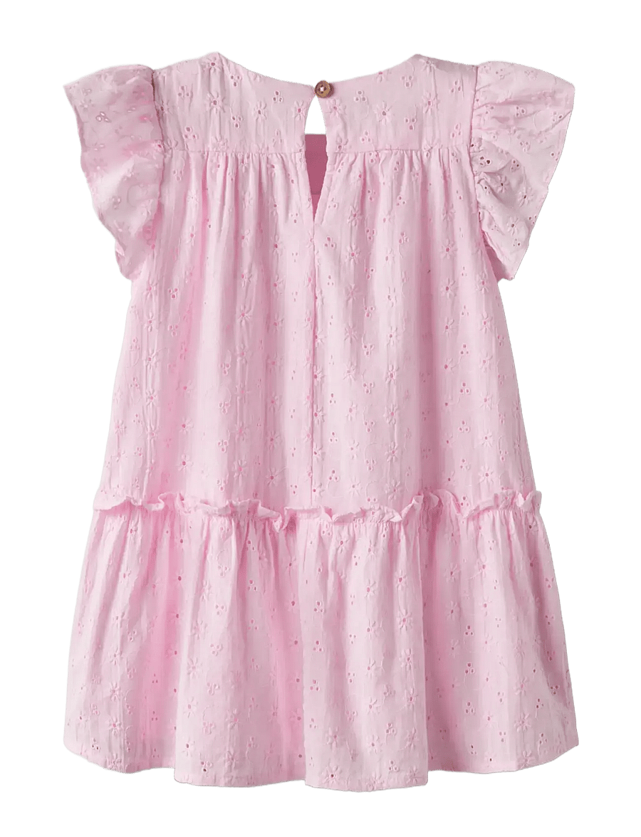name it - NMFDETINES SS DRESS - kurzärmelige babykleider - pirouette - 2