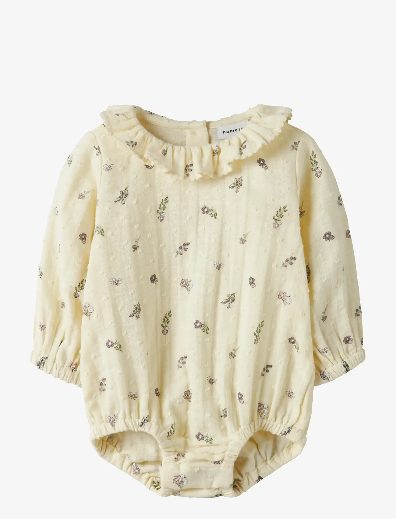 name it - NBFDORTHEA LS SHIRT BODY - langärmelige bodys - pear sorbet - 0