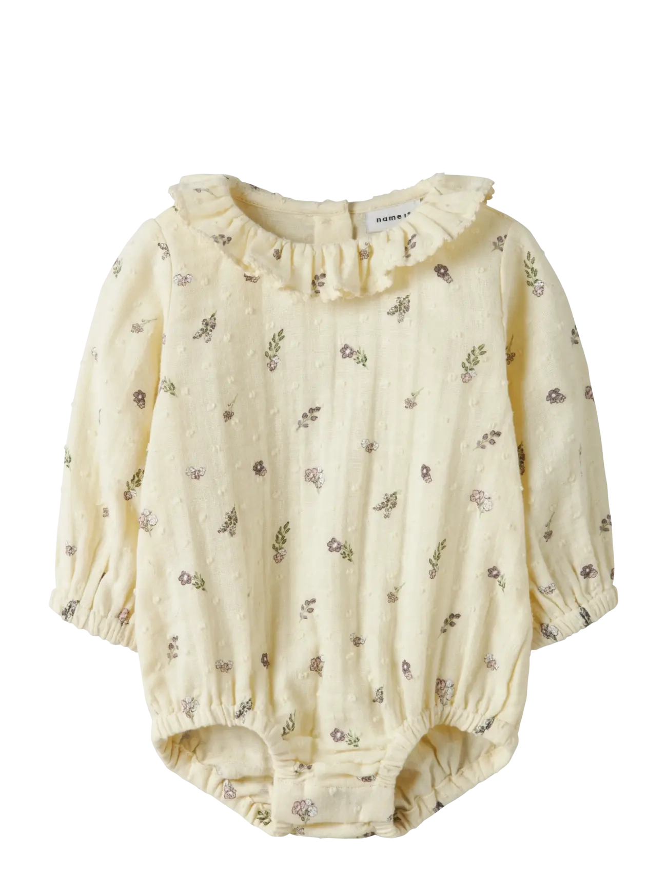 name it NBFDORTHEA LS SHIRT BODY - 4 for 3 - PEAR SORBET / cream