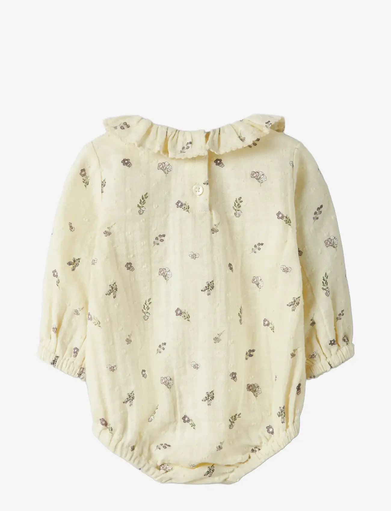 name it - NBFDORTHEA LS SHIRT BODY - langärmelige bodys - pear sorbet - 1