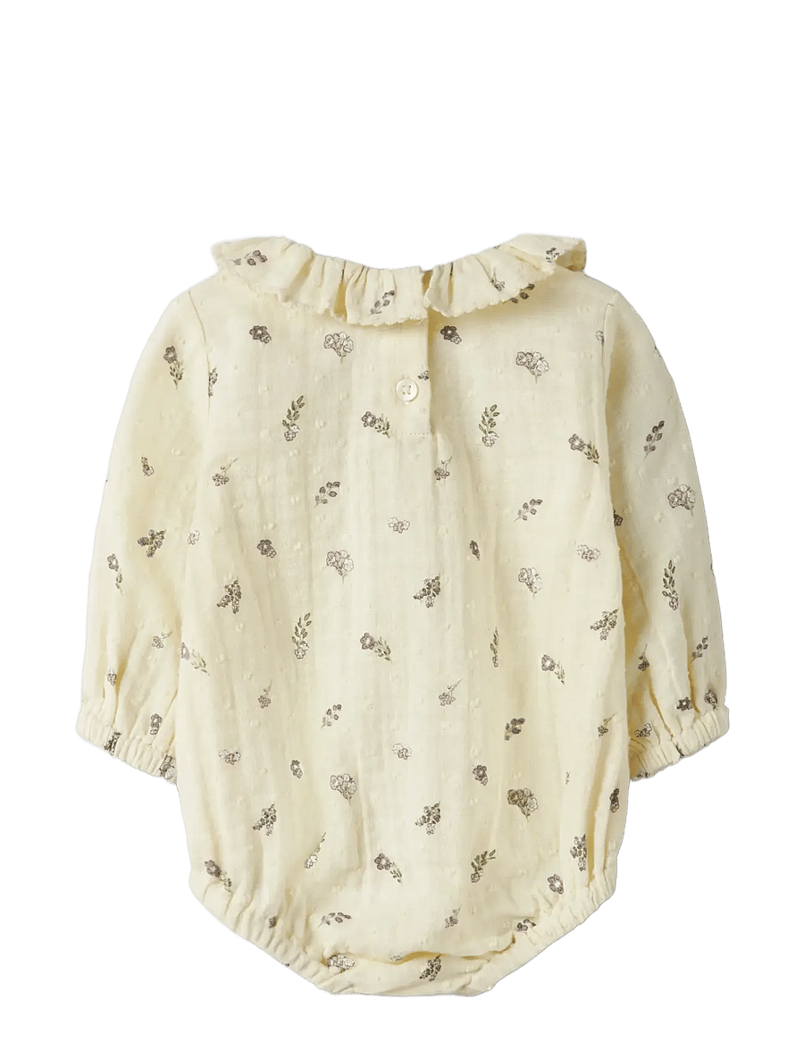 name it - NBFDORTHEA LS SHIRT BODY - langärmelige bodys - pear sorbet - 1