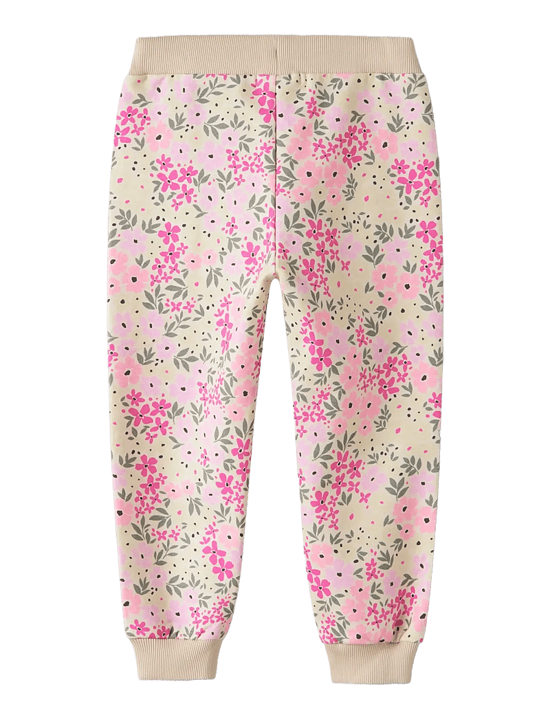 name it - NMFDARTIA SWEAT PANT UNB - sweatpants - peyote melange - 1