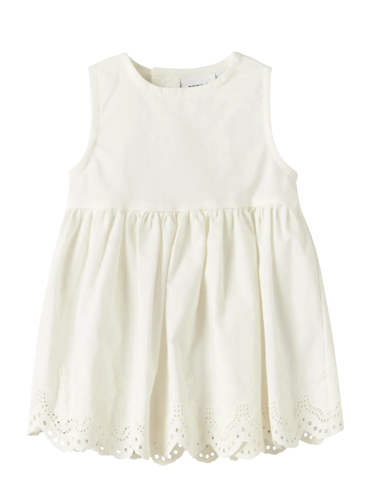 name it Nbfdanga Spencer, 74, Baby Dresses, Creme - Sleevless Kinder
